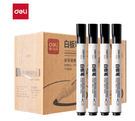 得力白板笔 080