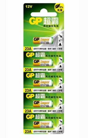 超霸 高伏碱性电池 GP23A-L5 12V