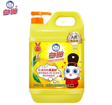 白猫 柠檬红茶洗洁精 2kg