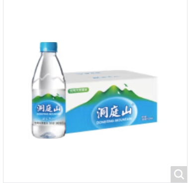 洞庭山泉 饮用天然水 洞庭山380ml矿泉水