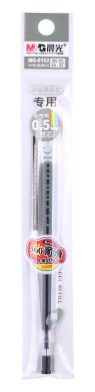 晨光 办公型中性笔芯 AGR67005 MG-6102 0.5mm 子弹头 黑色