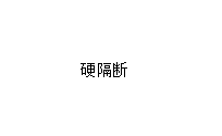 硬隔断