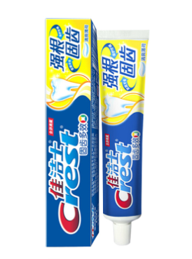 佳洁士 强根固齿清爽薄荷牙膏 140g