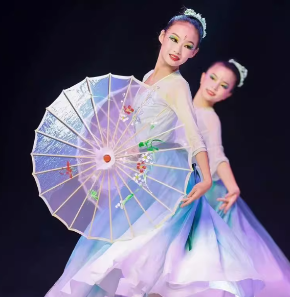 西子湖初妆舞蹈伞
