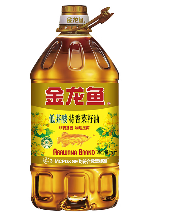 金龙鱼特香菜籽油 5L