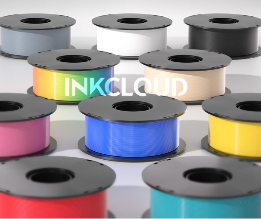 INKCLOUD 3D打印耗材黄金色1公斤