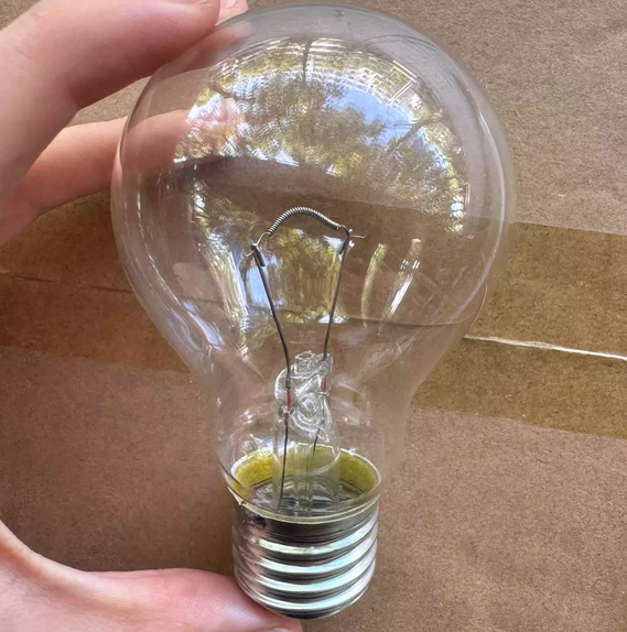 220v, 25W E27螺口白炽灯12个装