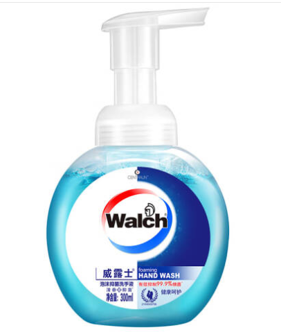 威露士（Walch） 泡沫洗手液（健康呵护）300ml 24瓶/箱