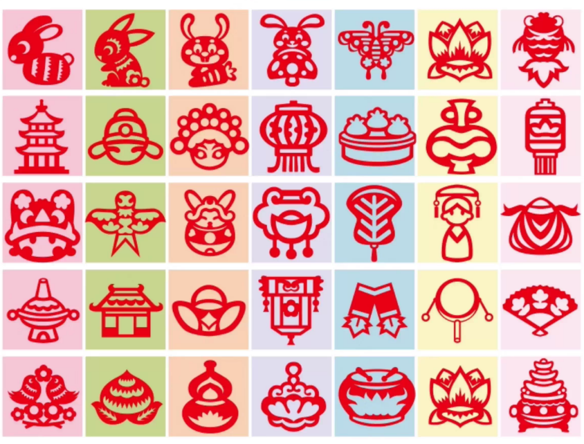 国风剪纸