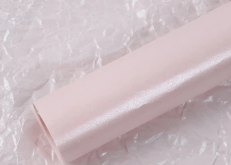 韩式雪梨纸手揉纸diy礼物材料鲜花包 樱花粉50*70CM