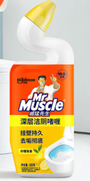 威猛先生（Mr Muscle） 洁厕液 600g 淡雅清新 12瓶/箱