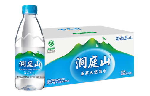 瓶装水洞庭山380ML