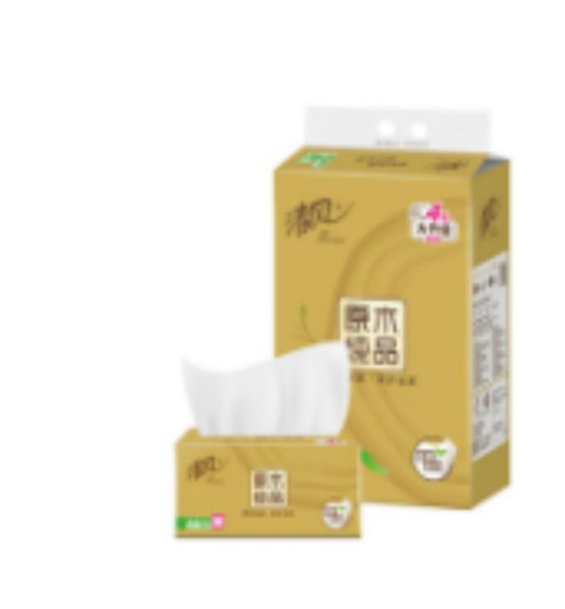 清风 原木金装抽纸 BR34MJ