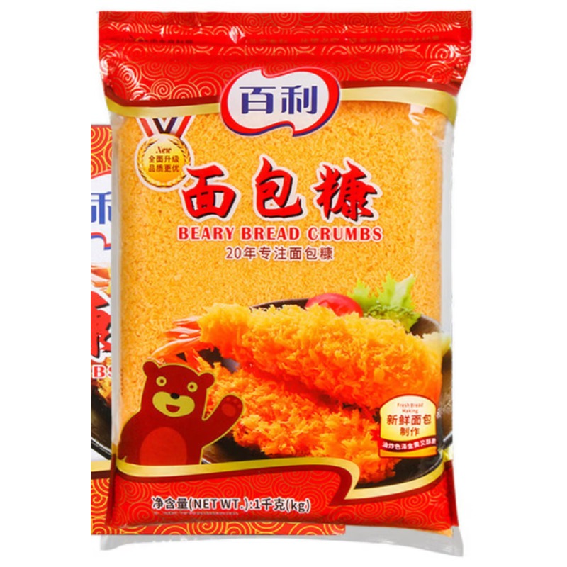 百利 黄面包糠 1KG/1包