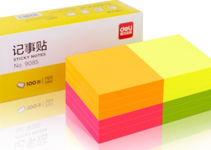 得力76*76记事贴 080