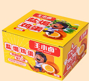 王小卤盐焗味卤蛋 480g/箱