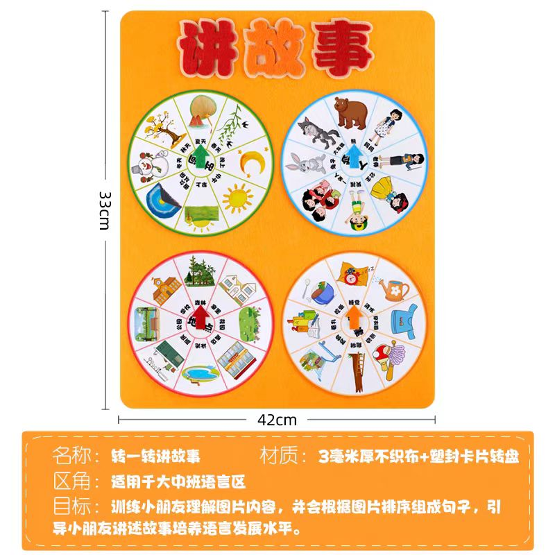 讲故事教具