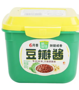 6月香豆瓣酱800G/盒