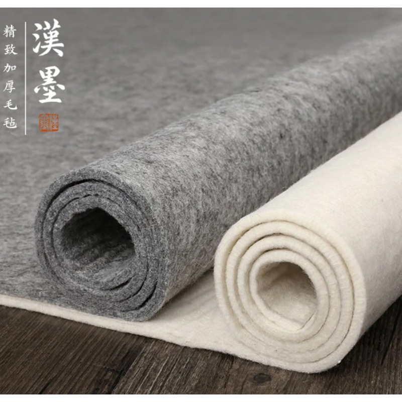 漢墨精制灰色毛毡【100×200cm】5