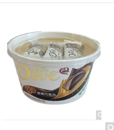 德芙醇黑巧克力249g