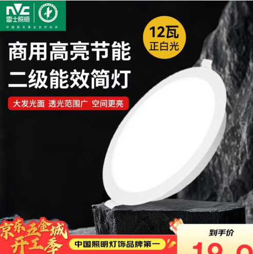 LED筒灯 6寸白光