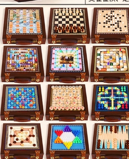 多功能棋盘 四合一