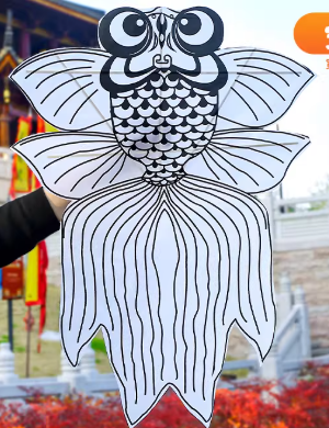 diy空白风筝