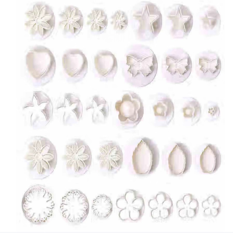陶艺印花模具饼干模 印花模具33件套