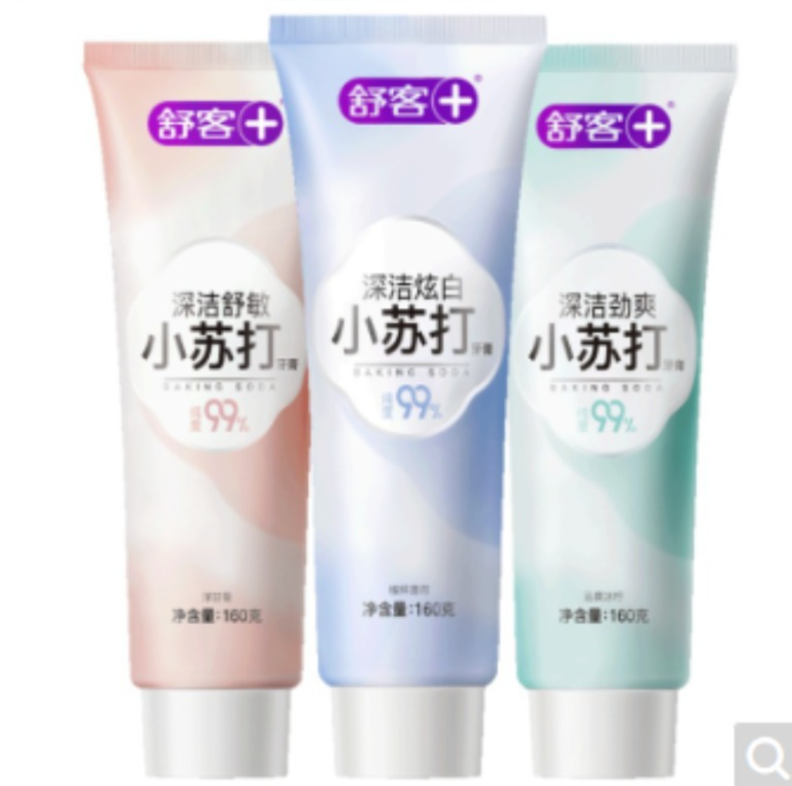舒克 120g 专效亮白牙膏组合(清爽薄荷)120g*4 单位：套【zy1】