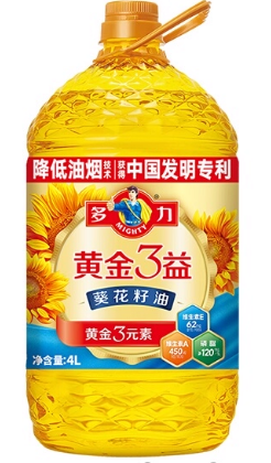 多力葵花籽油3.86L