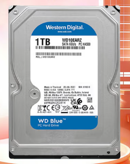 西部数据 WD10EARZ 1T 机械硬盘