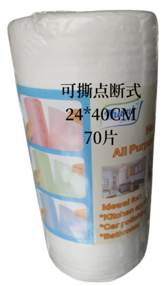 卷式点断可撕式抹布静电除尘纸拖把纸