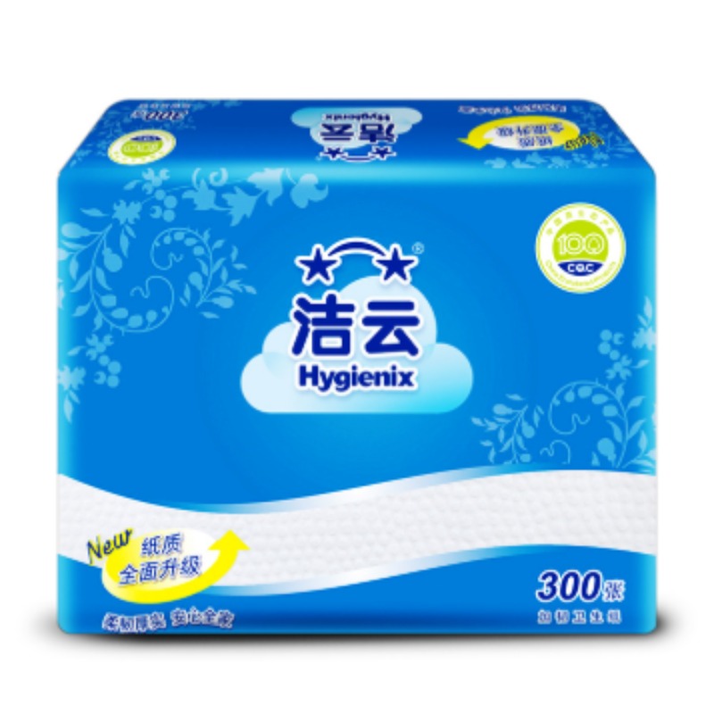 洁云 10240101 卫生纸300张/包 42包/箱（单位：箱）