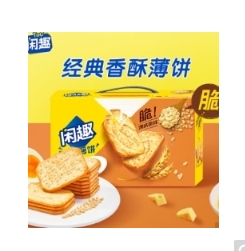 闲趣饼干900g
