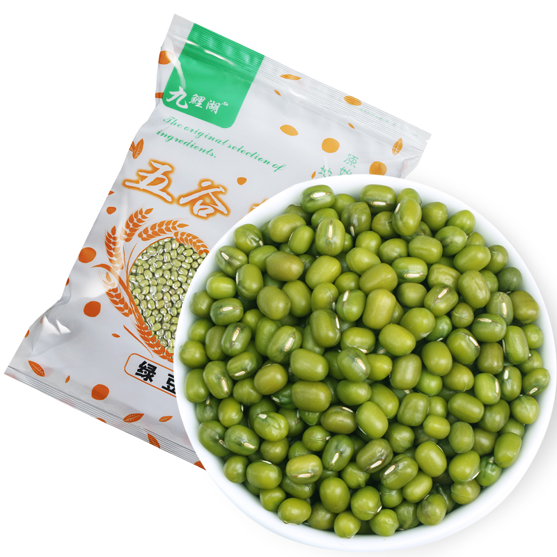 zcy_九鲤湖 新鲜农家绿豆 500g/袋